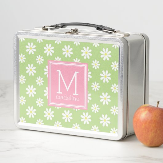 Cute Daisies Pattern Lunch Box (In situ)