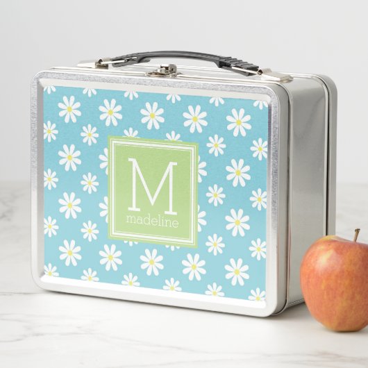 Cute Daisies Pattern Lunch Box (In situ)