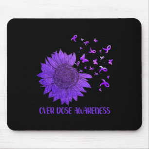 Cute Daisy Butterflies Paars Ribbon Overdosis Awar Muismat