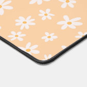 Cute Daisy Flower Pattern Bureaumat (Hoek)