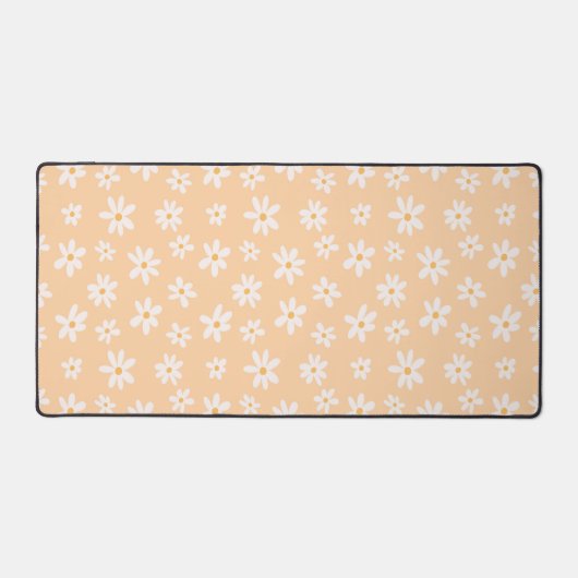 Cute Daisy Flower Pattern Bureaumat (Voorkant)