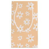 Cute Daisy Flower Pattern Klein Cadeauzakje (Voorkant)