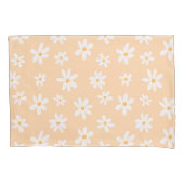 Cute Daisy Flower Pattern Kussensloop (Voorkant)