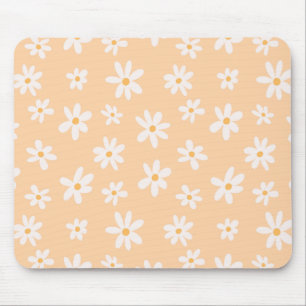 Cute Daisy Flower Pattern Muismat