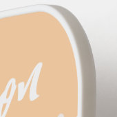 Cute Daisy Flower Pattern Pickleball Paddle (Links Detail)