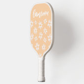 Cute Daisy Flower Pattern Pickleball Paddle (Links)