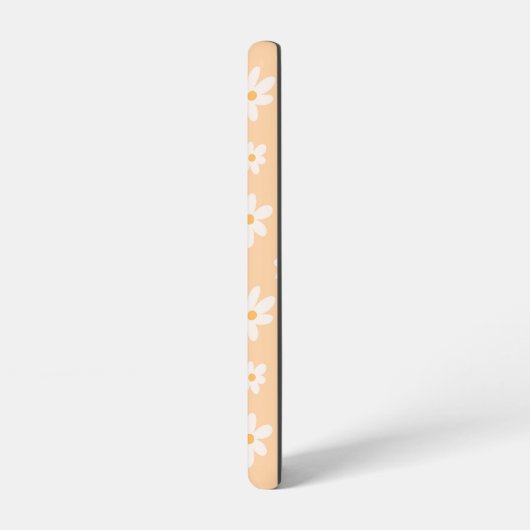 Cute Daisy Flower Pattern Samsung Galaxy Hoesje (Linkerkant)