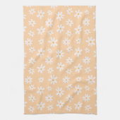 Cute Daisy Flower Pattern Theedoek (Verticaal)