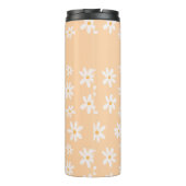 Cute Daisy Flower Pattern Thermosbeker (Achterkant)