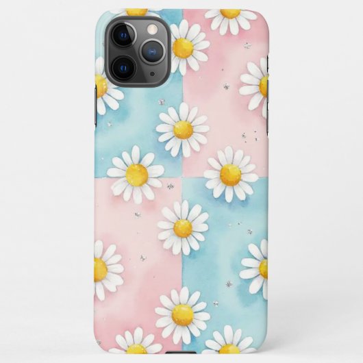 Cute Daisy Flower Phone Case iPhone Hoesje (Achterkant)