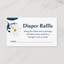 Cute Daisy Luiers Raffle Ticket Bijlage