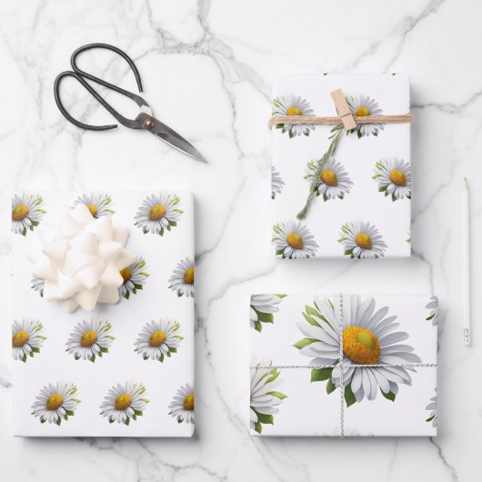 Cute Daisy — Power of Flowers Inpakpapier Vel (Voorkant)