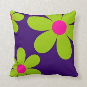 Cute Daisy Teen Sierkussen - Paars