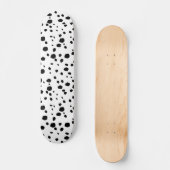 Cute Dalmatian Dog Animal Print Pattern Persoonlijk Skateboard (Voorkant)