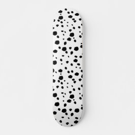 Cute Dalmatian Dog Animal Print Pattern Persoonlijk Skateboard