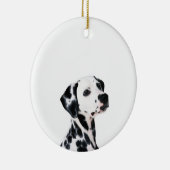 Cute Dalmatian Dog Keramisch Ornament (Rechts)