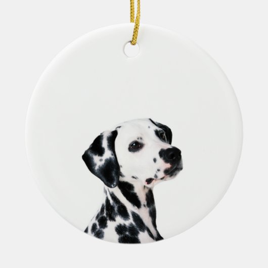 Cute Dalmatian Dog Keramisch Ornament (Voorkant)