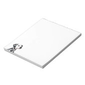 Cute Dalmatian Dog Notitieblok (Linkerzijde)