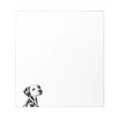 Cute Dalmatian Dog Notitieblok (Voorkant)