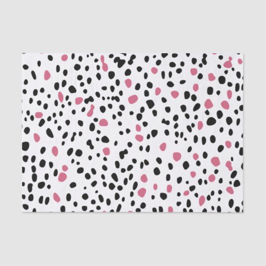 Cute Dalmatian Print Tissue Paper Tissuepapier (Voorkant)