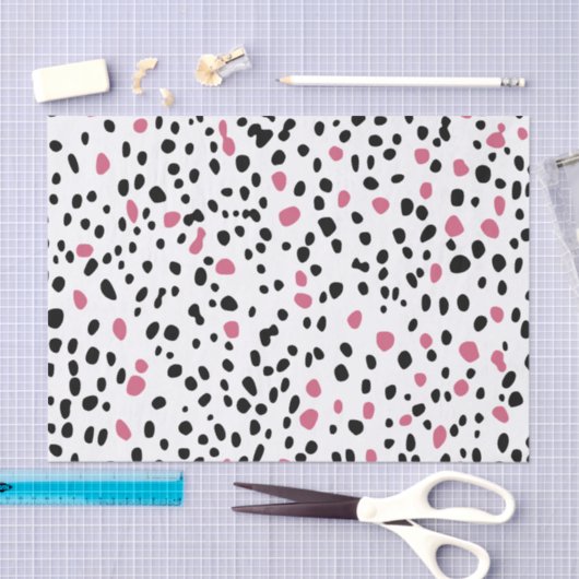 Cute Dalmatian Print Tissue Paper Tissuepapier (Craft)