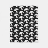 Cute Dalmatian Puppy Dog Pattern Fleece Deken (Voorkant)