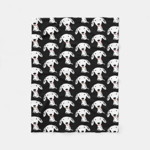 Cute Dalmatian Puppy Dog Pattern Fleece Deken