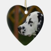 Cute Dalmatian Puppy Keramisch Ornament (Rechts)