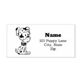 Cute Dalmatian Puppy Rubberstempel (Afrduk)