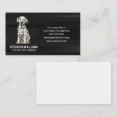 Cute Dalmatian Puppy Visitekaartje (Voorkant / Achterkant)