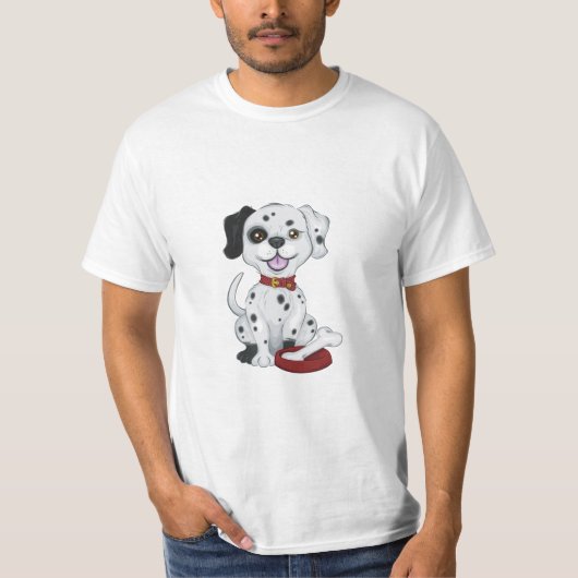 Cute Dalmatian T-shirt (Voorkant)