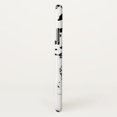 Cute Dalmatians Black & White Happy Spots Case-Mate iPhone Case (Achterkant / rechts)