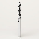 Cute Dalmatians Black & White Happy Spots Case-Mate iPhone Case (Achterkant/links)