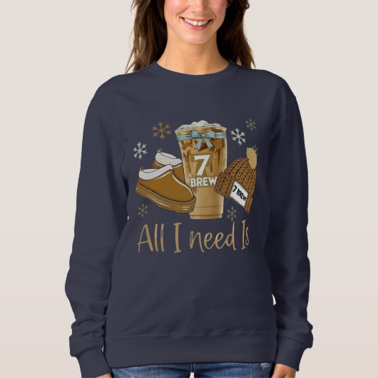 Cute Dames Sweater | Gezellig Kerstcadeau (Voorkant)