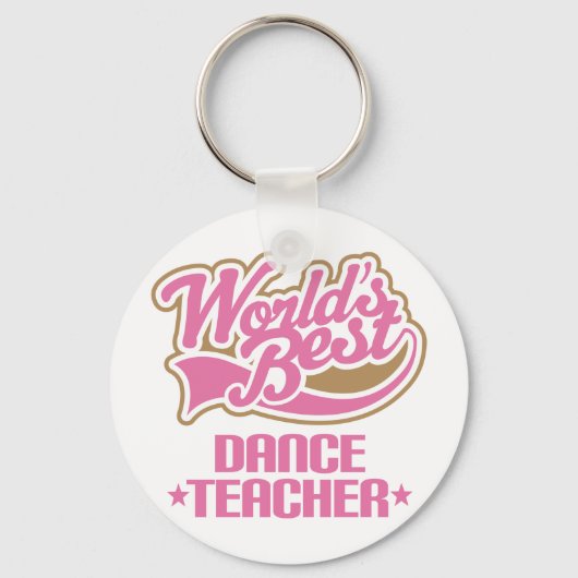 Cute Dance Teacher Sleutelhanger (Voorkant)