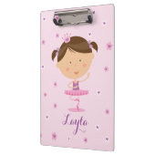 Cute Dancer Ballerina Girl Clipboard Klembord (Links)