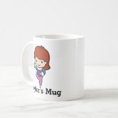 Cute Dancer, jazz / ballet Koffiemok (Voorkant links)