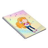 Cute Dancer Notitieboek (Rechterzijde)