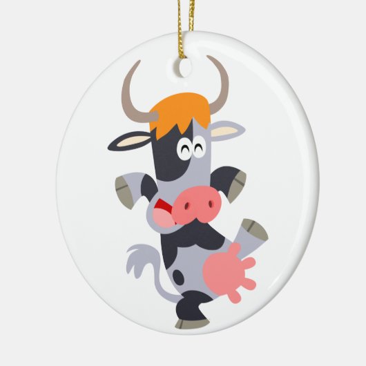 Cute Dancing Cartoon Koe Ornament (Links)