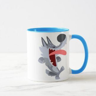 Cute Dancing Cartoon Wolf Mok