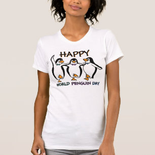 Cute Dancing Penguins T-shirt