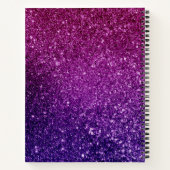 Cute Dancing Unicorns Magical Rainbow & Stars Notitieboek (Achterkant)