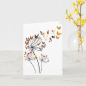 Cute Dandelion Chickens Lover Shirts For Women Gir Kaart (Gele Bloem)