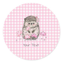 Cute Dandelion Hedgel Roze Patroon