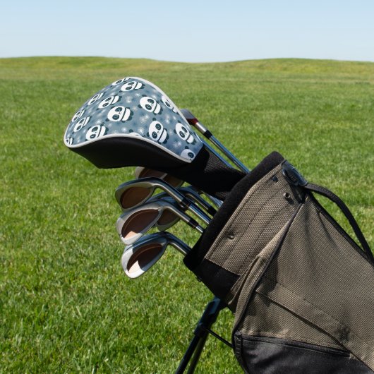 Cute Dandelion Panda Golfheadcover (Insitu)