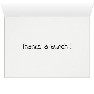 Cute Dankjewel Bedankt een Bunch