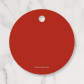 Cute Dankuwel jullie piraat thema Gepersonaliseerd Bedankjes Labels (Achterkant)