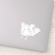Cute Dansant Bat Sticker