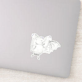 Cute Dansant Bat Sticker
