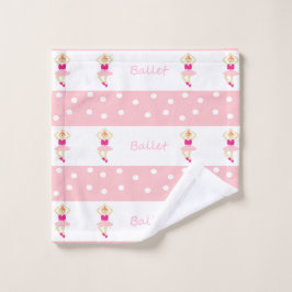 Cute dansballerinas washandje